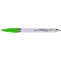 Ручка кулькова ECONOMIX PROMO PARIS. Корпус зелений, пише синім.