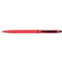 Ручка кулькова Optima promo LONDON. Корпус рожевий, пише синім