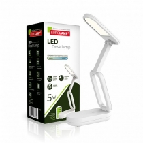 Світильник настільний EUROLAMP LED SMART 5W 6000-6500K BATTERY білий