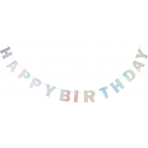 Гірлянда-банер Happy Birthday, 1,2 м