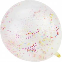 Кульки повітряні

з конфетті, 6 шт., кольори асорті
