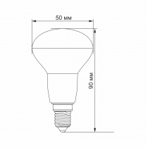 Лампа LED VIDEX  R50e 6W E14 3000K