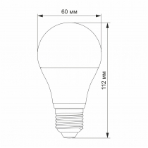 Лампа LED VIDEX  A60e 7W E27 4100K