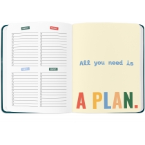 Блокнот для планування "I HAVE A PLAN" зелений