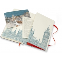 Записник Moleskine I am London середній / Лінійка