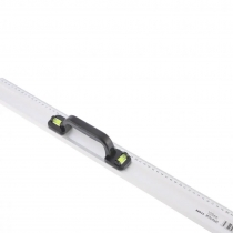 Лінійка-рівень, 1000 мм, металева, пластмасова ручка 2 вічка, MTX MASTER