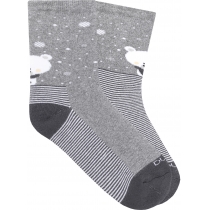Шкарпетки дитячі 4285р.18-20 сірий мал. 2682 дюна