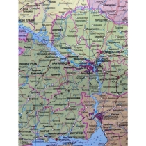 Україна. Політико-адміністративна карта, м-б 1:1 500 000