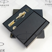 Набір Parker IM Premium Black GT BP (кулькова ручка + блокнот Parker)