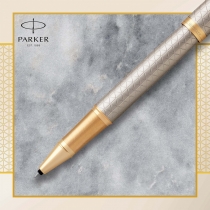 Ролер Паркер, IM Premium Warm Silver, позолота