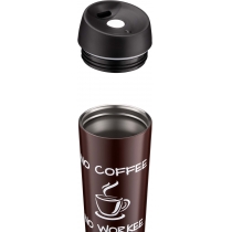 Термокухоль Ardesto Coffee Time, 450мл, нержавіюча сталь, коричневий