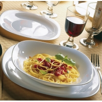 Салатник Bormioli Rocco Parma, 14x14см, 300мл, опалове скло, білий