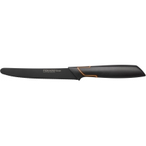 Кухонний ніж для томатів Fiskars Edge, 13.3см, нержавіюча сталь, пластик, чорний