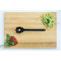 Ложка для спагеті Fiskars Functional Form, 36.5см, пластик, силікон, чорний