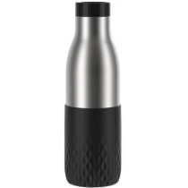 Термопляшка Tefal Bludrop soft touch, 500мл, нержавіюча сталь, графітий