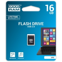 Флеш-пам'ять 16Gb Goodram USB 2.0, чорний