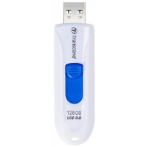 Флеш-пам'ять 64Gb Transcend USB 3.0, білий