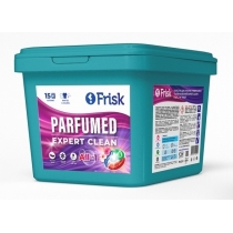 Капсули для прання універсальні Frisk EXPERT CLEAN Parfumed 15 шт