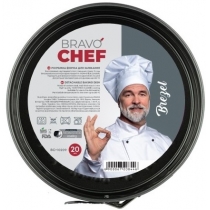 Форма роз'ємна кругла Bravo Chef Brezel, 20x6.8 см.