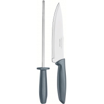 Набір ножів Tramontina Plenus grey, 2 предмети