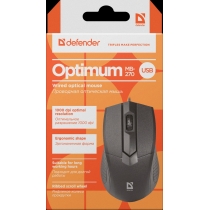 Миша Defender Optimum MB-270 USB Black (52270)