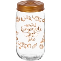 Банка Herevin Decorated Jam Jar-Homemade With Love 1 л