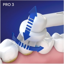 Електрична зубна щітка ТМ Oral-B Pro 3 3500 D505.513.3X WT типу 3772+дорожній чохол Gift Edition