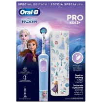 Електрична зубна щітка ТМ Oral-B Kids (3+років) D103.413.2KX Frozen типу 3708+дорожній чохол