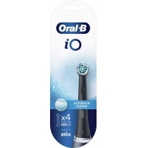 Змінні насадки до електричної зубної щітки ТМ Oral-B Максимальне Очищення iO RB 4шт Блек