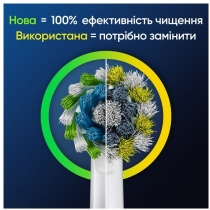 Змінні насадки до електричної зубної щітки ТМ Oral-BКросс Екшн EB50RX 8 шт