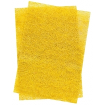 Набір сизалі з глітером жовтого кольору, 20*30 см, 5 листів