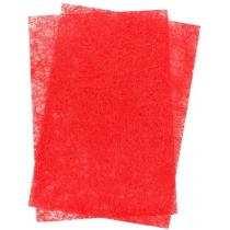 Набір сизалі з глітером червоного кольору, 20*30 см, 5 листів