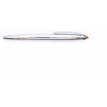 Ручка перова Monaco, срібляста