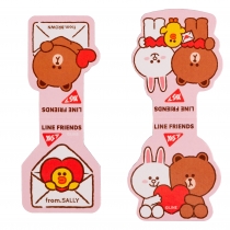 Закладки магнітні YES Line Friends, 2шт.