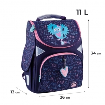 Рюкзак GoPack Education каркасний 5001S-2 Pretty Owl