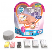 Набір для ліплення з повітряним пластиліном Squishy Teensy-Weensy Lovin