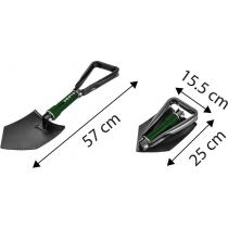 Лопата складана Verto, 58см, 0.96кг