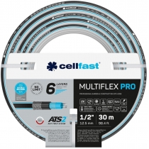 Шланг садовий Cellfast MULTIFLEX PRO 1/2" 30м 6 шарів до 35бар -20…+65°C