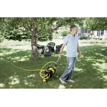 Котушка для шланга Karcher "HT 4.500", складна, регулювання висоти ручки візка, довжина шланга: 1/2"