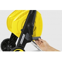 Котушка для шланга Karcher "HT 3.400", складне, регулювання висоти ручки візка, довжина шланга: 1/2"