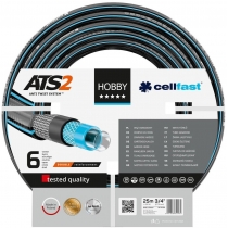 Шланг садовий Cellfast HOBBY ATS 3/4' 25м 6 шарів до 30бар -20…+60°C