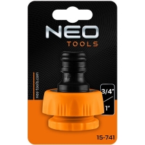 Конектор для крана Neo Tools 3/4",1", з внутрішнім різьбленням