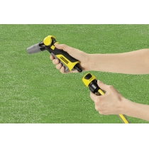 Конектор для шланга Karcher "Plus", 1/2"-5/8"-3/4", універсальний з аквастопом