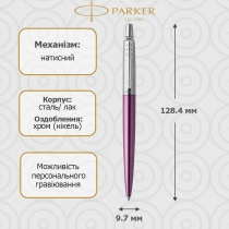 Ручка кулькова PARKER Jotter Victoria Violet